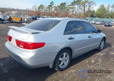 2005 Honda Accord 2.4 Dx из США, поврежденный, VIN 1HGCM56115A188464